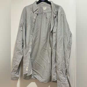Vintage JCrew Men’s Button Down Shirt - Large